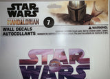 Disney Star Wars Mandalorian Child Baby Yoda 7 pc Wall Decals - EonShoppee