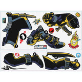 GI Joe Retro Snake Peel And Stick Giant Wall Decals - EonShoppee