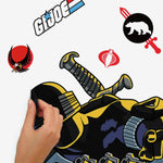 GI Joe Retro Snake Peel And Stick Giant Wall Decals - EonShoppee