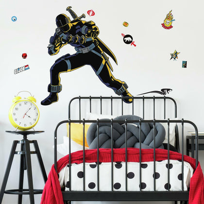GI Joe Retro Snake Peel And Stick Giant Wall Decals - EonShoppee