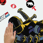 GI Joe Retro Snake Peel And Stick Giant Wall Decals - EonShoppee