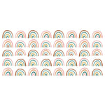 Retro Rainbow Peel & Stick Wall Decals Nursery Decor Stickers - EonShoppee