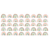 Retro Rainbow Peel & Stick Wall Decals Nursery Decor Stickers - EonShoppee