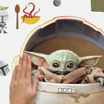 THE MANDALORIAN: THE CHILD Painted Peel And Stick Wall Decals Baby Yoda Grogu Wall Stickers