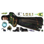 Roommates Loki Peel And Stick Giant Wall Decal Mural Marvel Comics Avengers Wall Stickers Decor