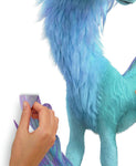 Raya And The Last Dragon Personalized Headboard Peel And Stick Wall Decals, Teal, Purple Girls room Stickers