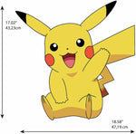 Roommates Giant Pikachu Peel And Stick Wall Decals Pokemon Characters Stickers