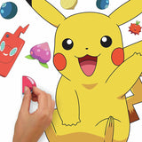 Roommates Giant Pikachu Peel And Stick Wall Decals Pokemon Characters Stickers