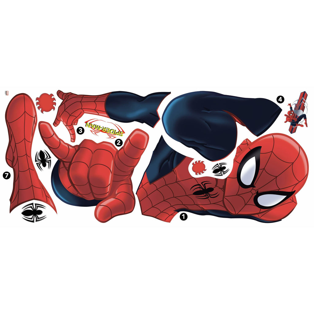 RoomMates Spidey & His Amazing Friends Peel & Stick Giant Wall Decals