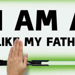Roommates I AM A JEDI HEADBOARD Glow In the Dark Peel & Stick Giant Wall Decals Personalized Kids Room Stickers w/ Alphabet