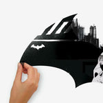Roommates Batman Emblems Personalized Headboard Peel And Stick Giant Wall Decals With Alphabet