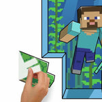 Roommates MINECRAFT Peel And Stick Giant Wall Decals Kids Room Game Room Stickers