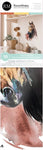 Watercolor Wild Horses Peel and Stick Giant Wall Decals RMK5152GM