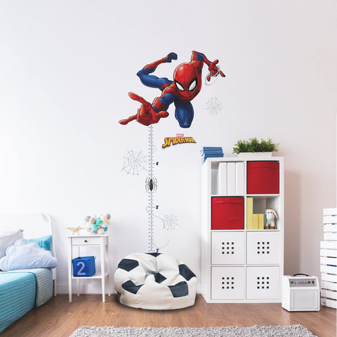 Marvel Spider-Man Growth Chart Giant Peel and Stick Wall Decals RMK5168GC