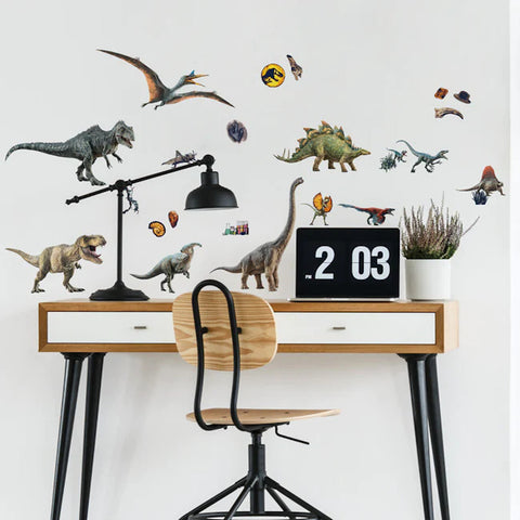 Jurassic World: Dominion Peel and Stick Wall Decals Officially Licensed Wall Stickers RMK5177SCS