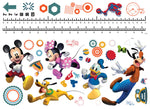Mickey And Friends Growth Chart Peel & Stick Wall Decals