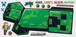 Roommates Minecraft Creeper Giant Peel and Stick Wall Decals
