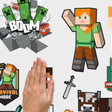 RoomMates Minecraft Characters Peel and Stick Wall Decals