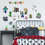 RoomMates Minecraft Characters Peel and Stick Wall Decals