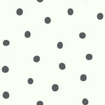 RoomMates Dots Black Peel & Stick Wallpaper - EonShoppee