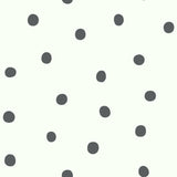 RoomMates Dots Black Peel & Stick Wallpaper - EonShoppee