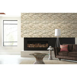Natural Stacked Stone Peel And Stick Wallpaper - EonShoppee