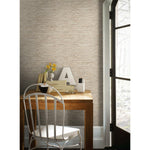 Faux Grasscloth Peel & Stick Wallpaper - EonShoppee
