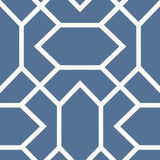 RoomMates Modern Geometric Blue Peel & Stick Wallpaper - EonShoppee