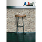 Weathered Stone Peel & Stick Wallpaper - EonShoppee