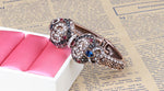 Designer Indian Ethnic Ruby Crystal Fashion Jewelry Cuff Bangle Bracelet Openable Kada