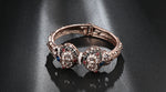 Designer Indian Ethnic Ruby Crystal Fashion Jewelry Cuff Bangle Bracelet Openable Kada